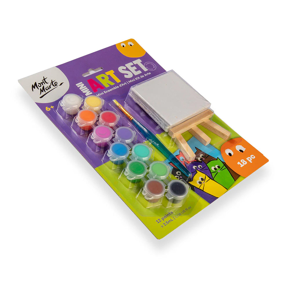 Mont Marte Kids Mini Art Set 18 pce