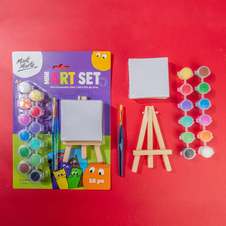 Mont Marte Kids Mini Art 18 Piece Set
