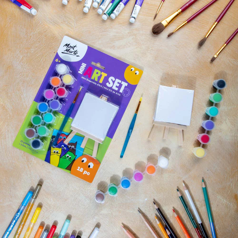 Mont Marte Kids Mini Art Set 18 pce