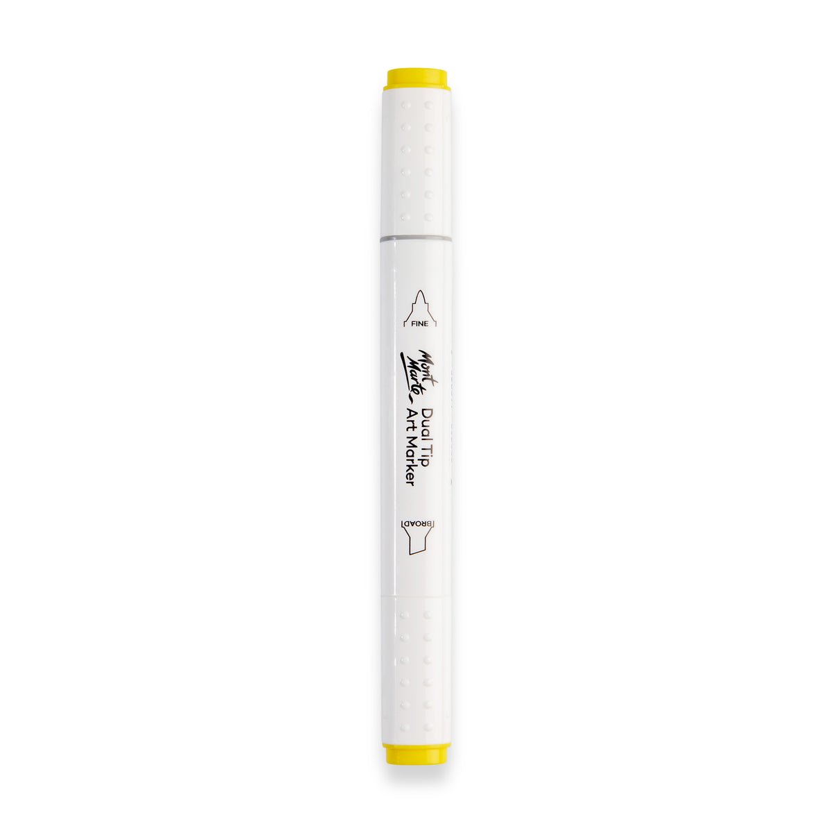 Dual Tip Art Marker Premium - Yellow - Mont Marte
