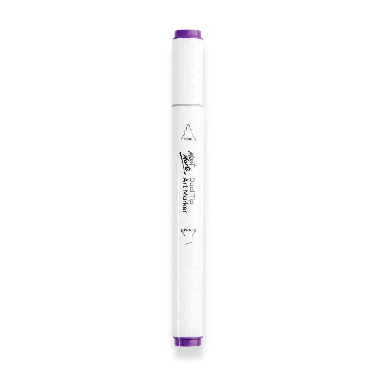 Dual Tip Art Marker - Purple - Mont Marte