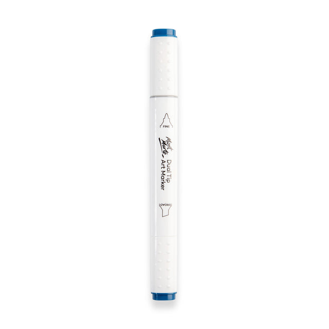 Dual Tip Art Marker Premium - Prussian Blue - Mont Marte
