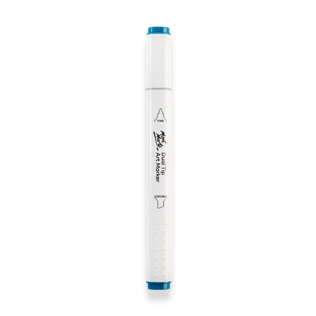 Dual Tip Art Marker Premium - Aegean Blue - Mont Marte