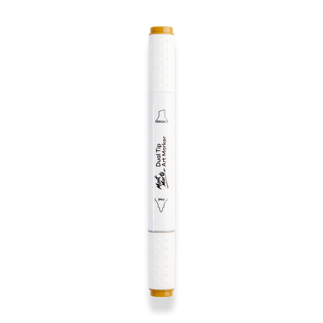 Dual Tip Art Marker Premium - Yellow Ochre - Mont Marte