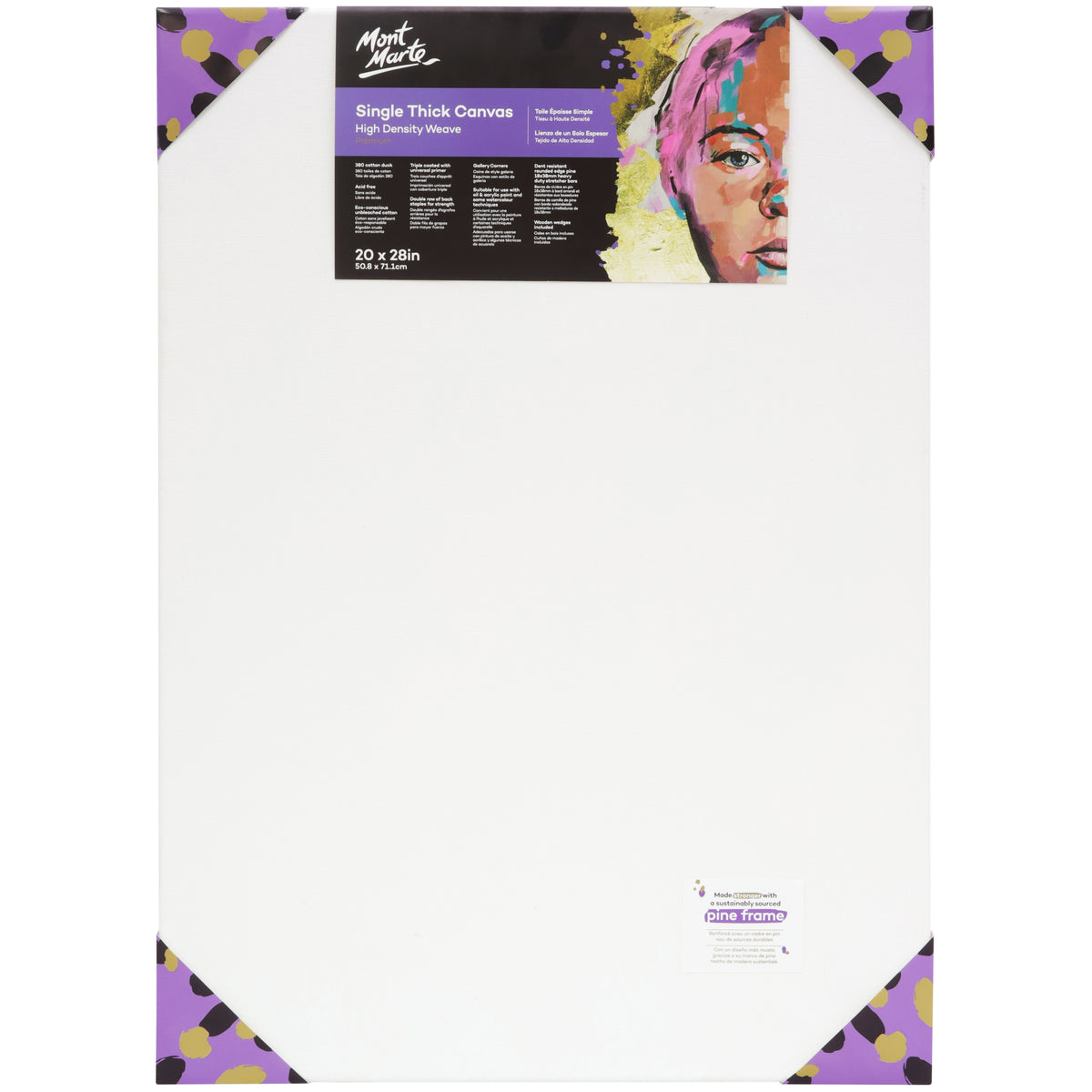 Single Thick Premium Canvas 50.8 x 71.1cm - Mont Marte