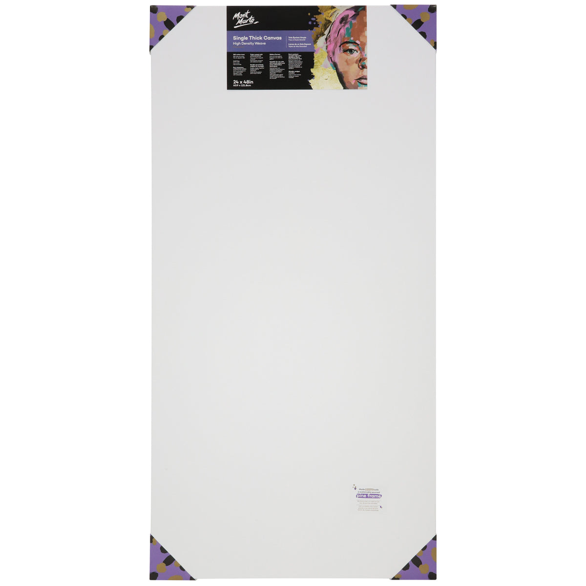 Single Thick Canvas 60.9 x 121.8cm - Mont Marte