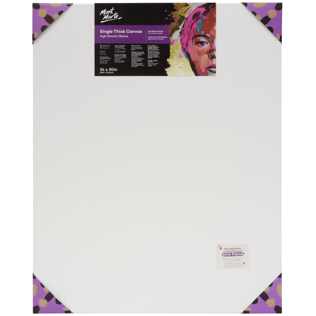 Single Thick Premium Canvas 60.9 x 76.2cm - Mont Marte