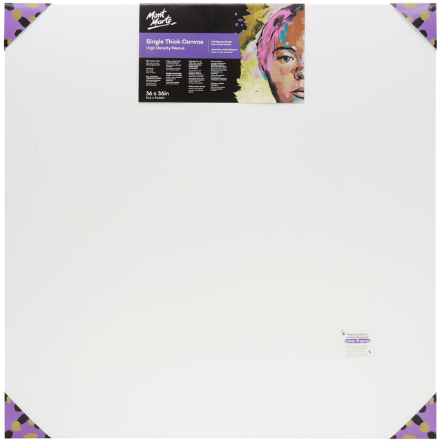 Single Thick Premium Canvas - 91.4 x 91.4cm - Mont Marte