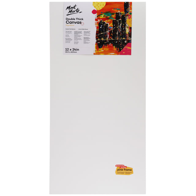Double Thick Canvas - 30.5 x 60.9cm - Mont Marte