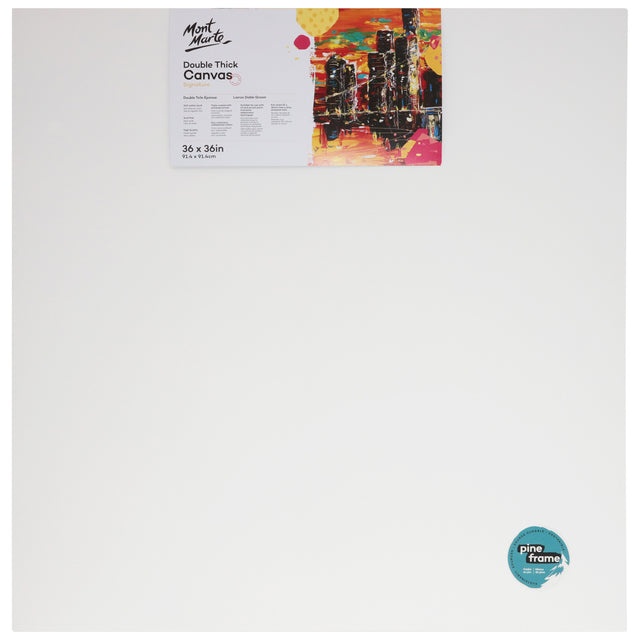 Double Thick Signature Canvas - 91.4 x 91.4cm - Mont Marte