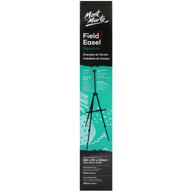Field Easel with Carry Case - Mont Marte Signature - Mont Marte