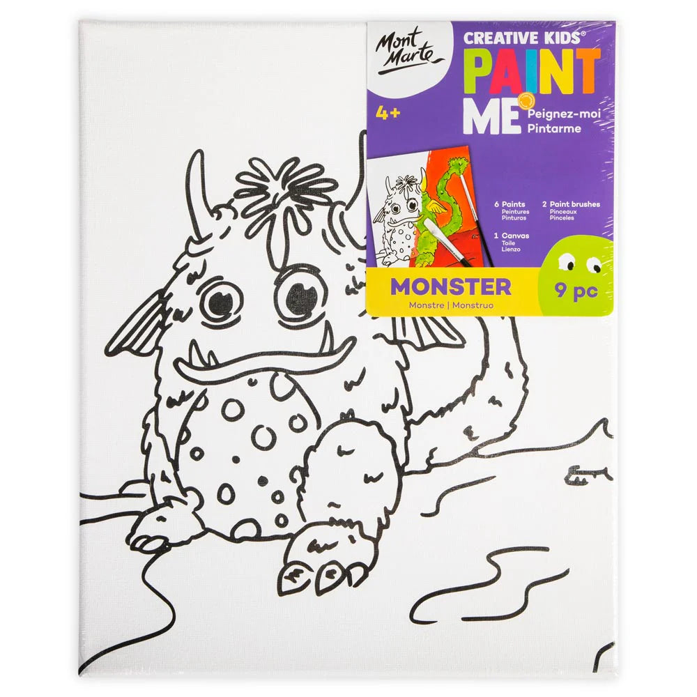 Creative Kids Canvas - 9 Piece Set - Assorted designs