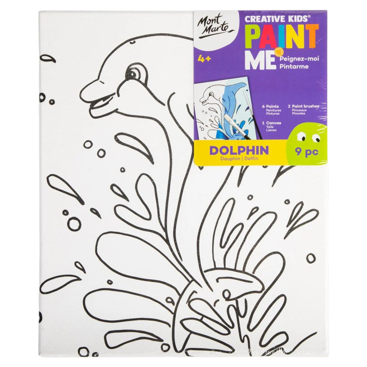 Creative Kids Canvas - 9 Piece