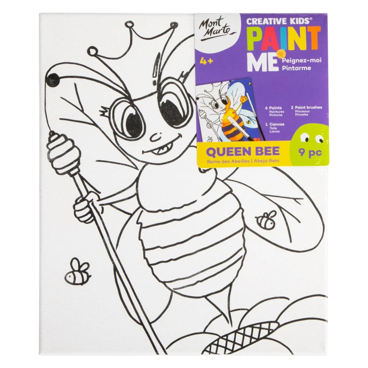 Creative Kids Canvas - 9 Piece