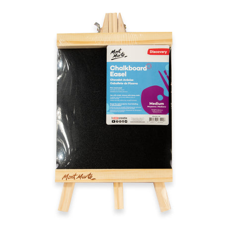 Chalkboard Display Easel Medium 28.5cm - Pine A-Frame - Mont Marte