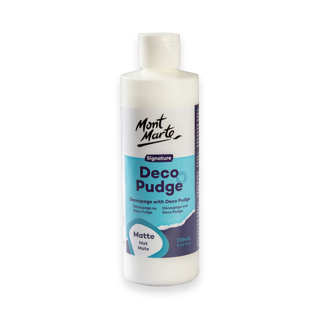 Deco Pudge Signature Craft Varnish 236ml - Matte - Mont Marte