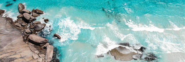 Hellfire Bay, Esperance 156cm x 60cm / Black
