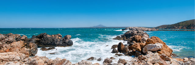 Kos Island, Greece 156cm x 60cm / Black