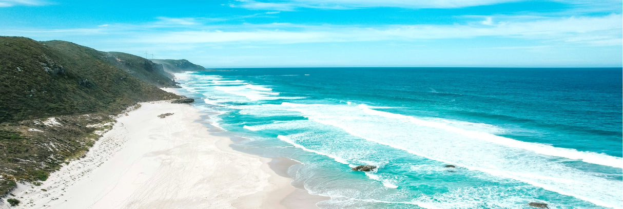 Lights Beach, Denmark 156cm x 60cm / Black