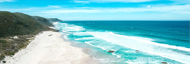 Lights Beach, Denmark 156cm x 60cm / Black