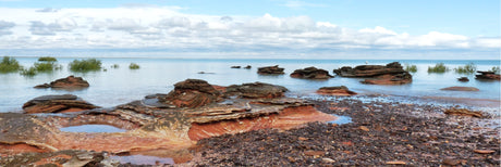 Roebuck Bay, Broome 156cm x 60cm / Black