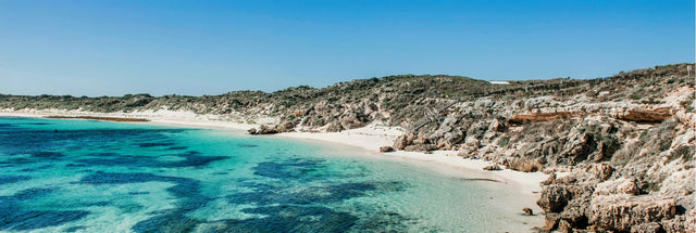 Salmon Bay, Rottnest 156cm x 60cm / Black