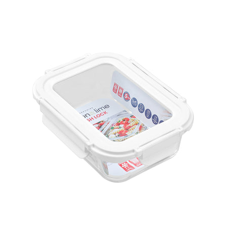 Yorkshire Glass Container with Lid 375ml
