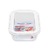 Yorkshire Glass Container with Lid 1000ml