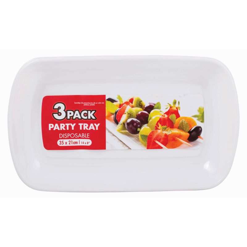 disposable serving platters and trays