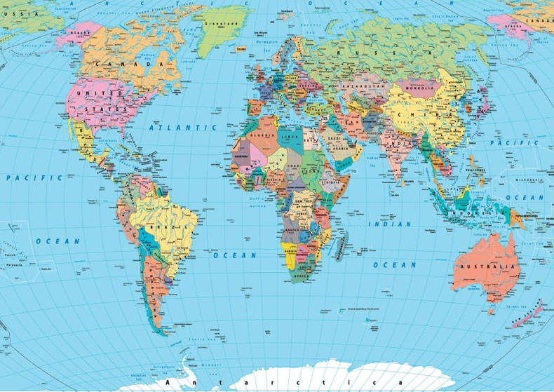 Map world World Map