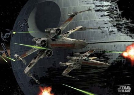 Star Wars Battle Ships Red Dot