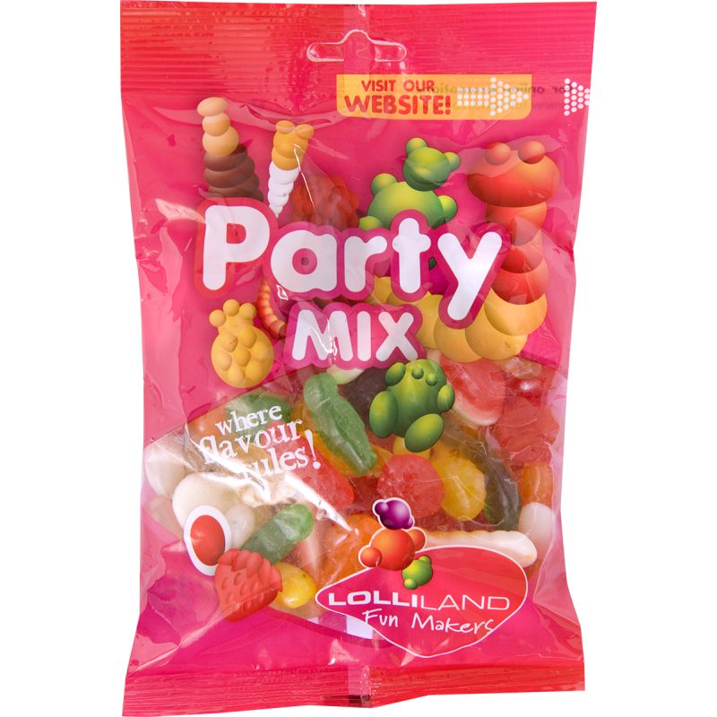 Lolliland Party Mix 200g - Red Dot